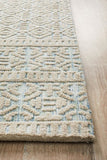 Levi Lucy Blue Green Rug - MODERN