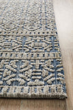 Levi Miriam Navy Grey Rug - MODERN