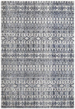 Levi Tara Navy Grey Rug - MODERN