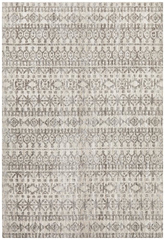 Levi Jemma Natural Grey Rug - MODERN