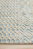 Levi Brook Blue Green Rug - MODERN