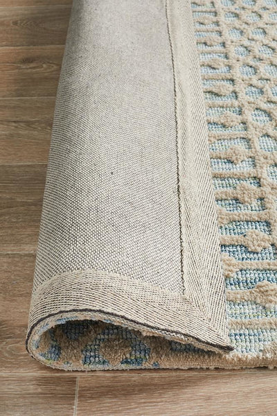 Levi Brook Blue Green Rug - MODERN