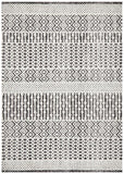 Levi Emma Ivory Black Rug - MODERN