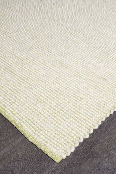 Loft Stunning Wool Pistachio Rug - Modern