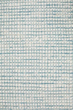 Loft Stunning Wool Turquoise Rug - Modern