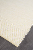 Loft Stunning Wool Yellow Rug - Modern