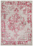 Alexa Transitional Rug Grey Fuchsia - Modern