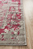 Alexa Transitional Rug Grey Fuchsia - Modern