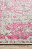 Alexa Transitional Rug Grey Fuchsia - Modern