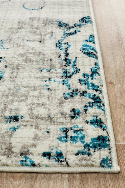 Giselle Transitional Rug Blue Grey - Modern
