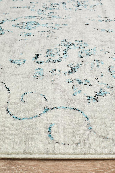 Giselle Transitional Rug Blue Grey - Modern