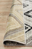 Sabrina Geo Diamonds Rug Grey Black - Modern