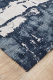 Magnolia 11 Denim Runner Rug - MODERN