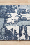 Magnolia 11 Denim Runner Rug - MODERN