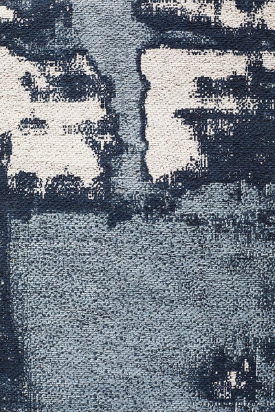Magnolia 11 Denim Runner Rug - MODERN