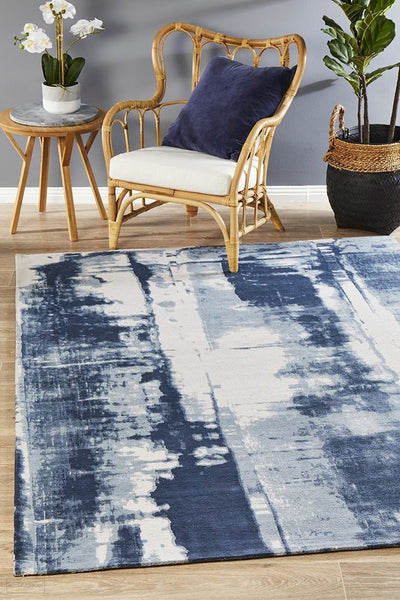 Magnolia 11 Denim Rug - MODERN