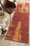 Magnolia 11 Paprika Runner Rug - MODERN