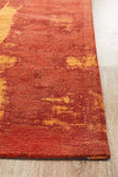 Magnolia 11 Paprika Runner Rug - MODERN