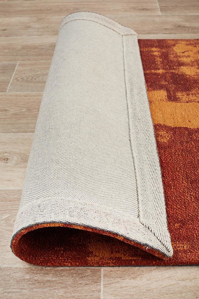 Magnolia 11 Paprika Runner Rug - MODERN