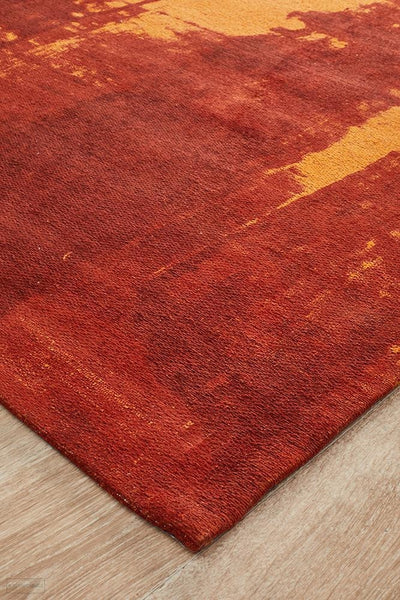 Magnolia 11 Paprika Rug - MODERN