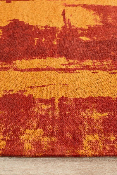 Magnolia 11 Paprika Rug - MODERN