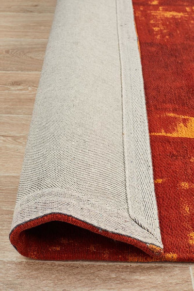 Magnolia 11 Paprika Rug - MODERN