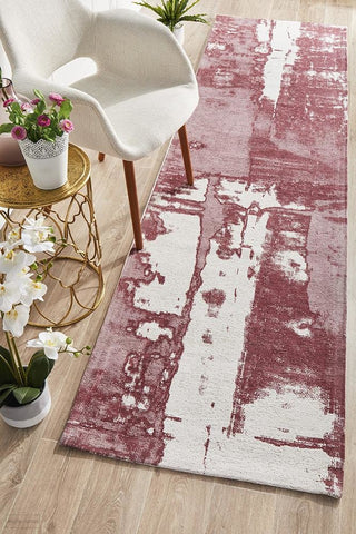 Magnolia 11 Rose Runner Rug - MODERN