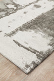 Magnolia 11 Silver Runner Rug - MODERN