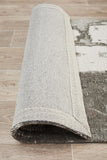 Magnolia 11 Silver Runner Rug - MODERN