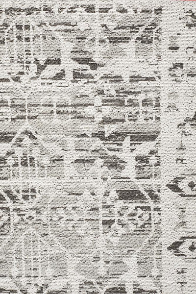 Magnolia 88 Silver Runner Rug - MODERN