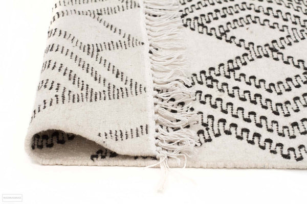 Miller Rhythm Symphony White Rug