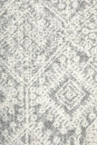 Mirage Zelda Silver Grey Round Rug