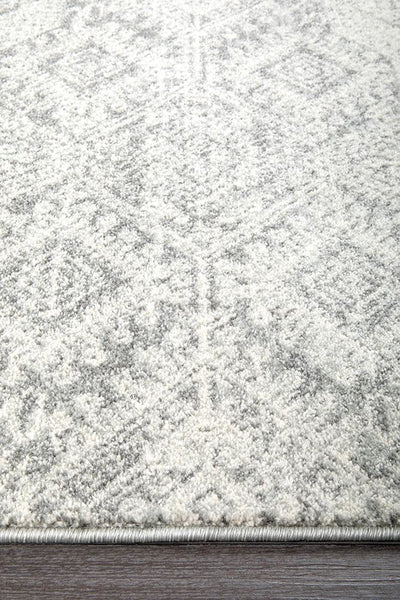 Mirage Zelda Silver Grey Rug