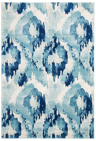 Mirage Lesley Whimsical Blue Rug - 230x160cm