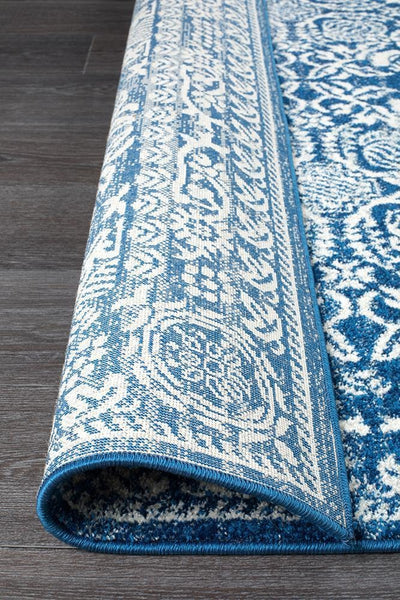 Mirage Gwyneth Stunning Transitional Navy Rug