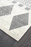 Mirage Adani Modern Tribal Design Grey Runner Rug