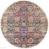 Mirage Zolan Transitional Multi Round Rug - 150x150cm