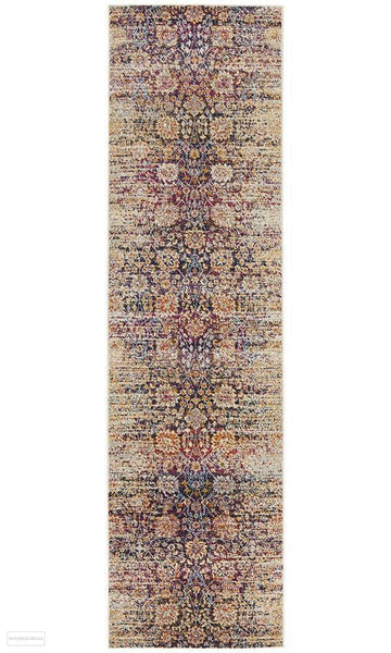 Mirage Zolan Transitional Multi Runner Rug - 300x80cm