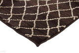 Moroccon Style Web Design Chocolate Rug