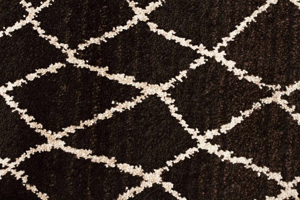 Moroccon Style Web Design Chocolate Rug
