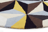Matrix Pure Wool 900 Blue Round Rug