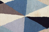 Matrix Pure Wool 901 Turquoise Round Rug
