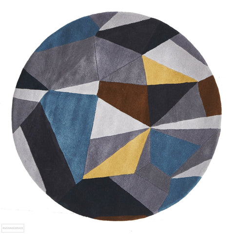 Matrix Pure Wool 902 Safari Round Rug