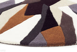 Matrix Pure Wool 903 Fossil Round Rug