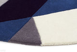 Matrix Pure Wool 904 Steel Round Rug