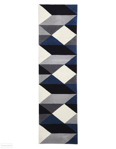 Matrix Pure Wool 904 Steel Runner Rug Rug