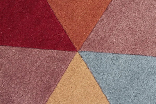 Matrix Pure Wool 905 Multi Round Rug