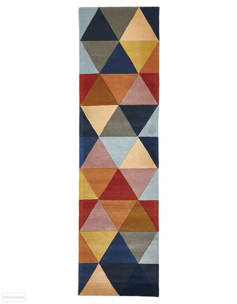 Matrix Pure Wool 905 Multi Rug - 300X80cm