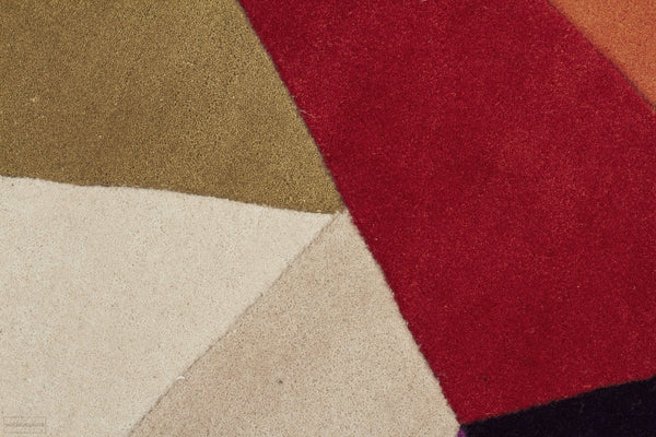 Matrix Pure Wool 906 Crayon Round Rug