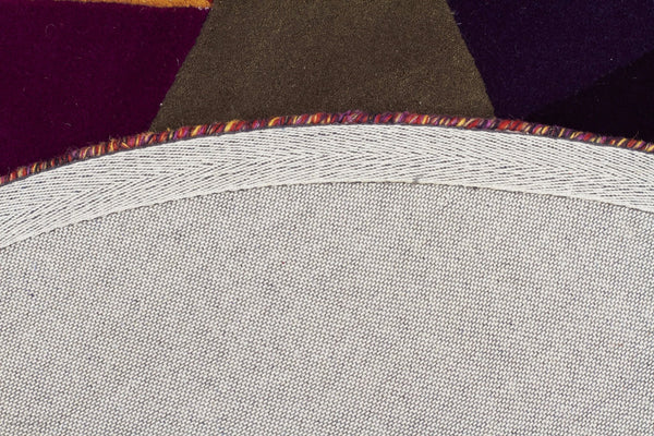 Matrix Pure Wool 906 Crayon Round Rug